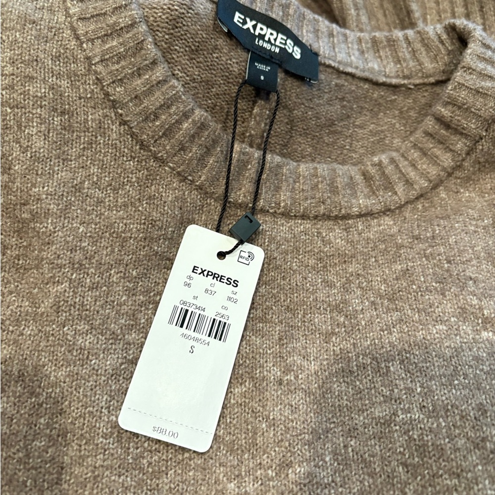 Novelty Button Tunic Sweater - Picture 5 of 5